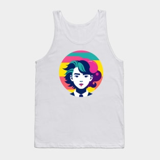 Bright and Colorful Person Tank Top